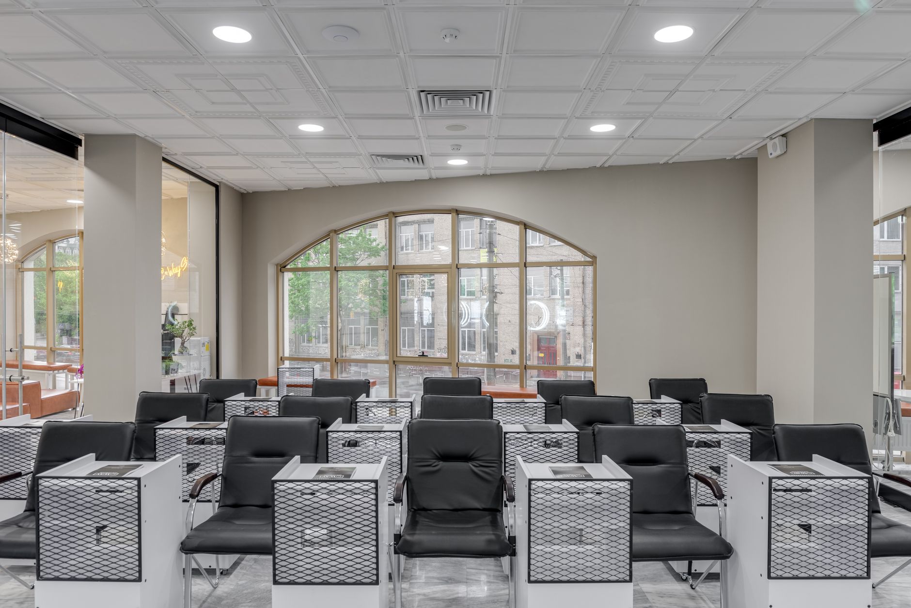 Recepción del centro